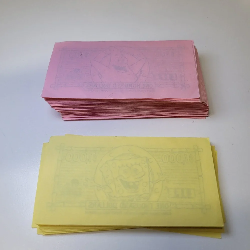 The Game of Life Spongebob Squarepants Edition Replacement‎ Parts Money Rules